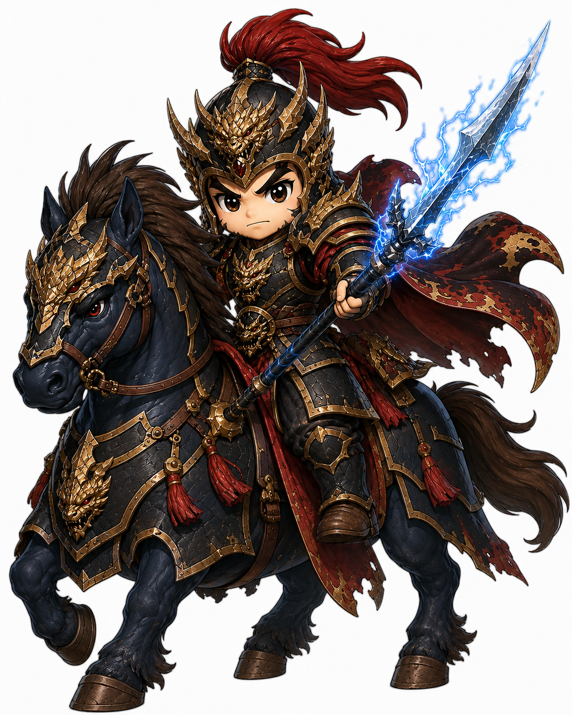 Xin Iwamura — Xin's Siege Cavalry Hero